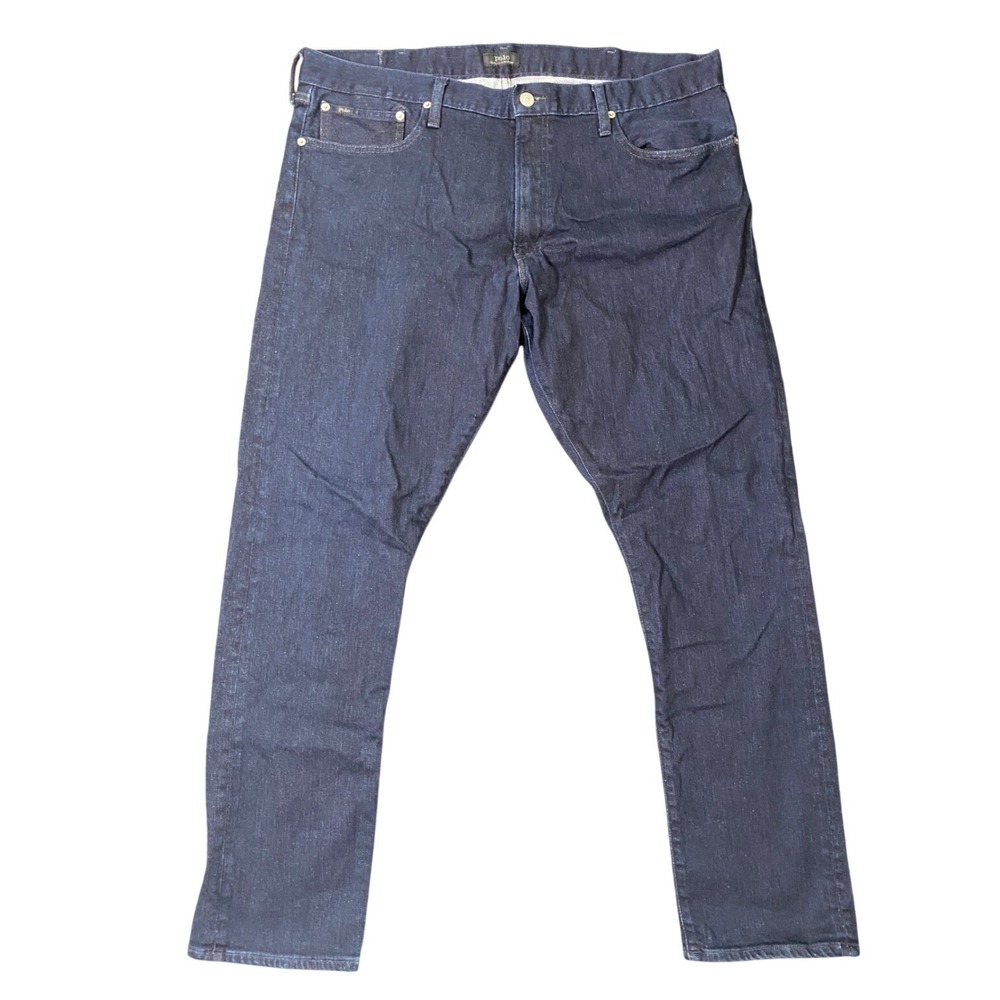 Polo Ralph Lauren Sullivan Slim Jeans Dark Blue Mens 40x32 Indigo Denim Preppy